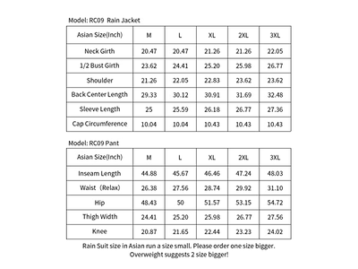 Motorcycle Rain Suit Reflective Waterproof Rain Gear