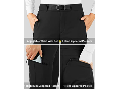 Outdoor Ventures Men's Fleece Lined Snow Pants