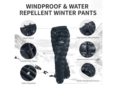 Pants Men's Women's Puffy Pants