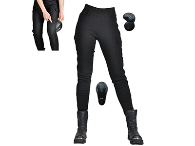 Reinforced with Aramid Women Motorcycle Riding Pants