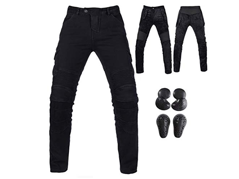 Winter Plus Velvet Men Motorcycle Riding Jeans