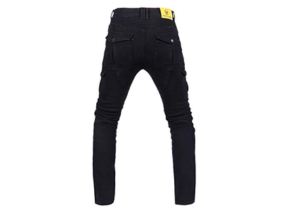 Winter Plus Velvet Men Motorcycle Riding Jeans